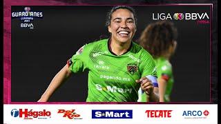 Gol de G. Álvarez | Juárez 2 - 0 Querétaro | LigaBBVAMXFemenil | Guard1anes 2021 J13