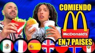 COMIENDO MCDONALDS EN 7 PAISES DIFERENTES - LOS RULES