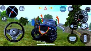 Dollar (Song) Modified Mahindra Black Thar || Rain Village Off Roading || Android Gameplay Part 1