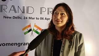 Interview with IA Marika Japaridze | FIDE Women's Grand Prix in New Delhi | 8 Round