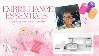 Creating a Mug Rug using Embrilliance Essentials