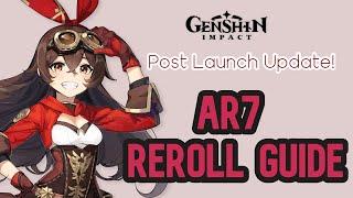 (Outdated) (New in Description) Genshin Impact AR7 Reroll Guide! 32 Pulls Under 26 Minutes!!!