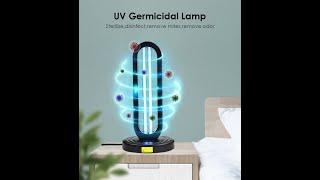 UV lamp Quartz Germicidal Disinfection UVC CFL Ozone LED Ultraviolet Sterilizer