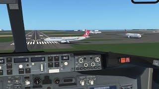 Bro made me to Go-Around | Arrival & Approach in Istanbul | Turkish 737 | Infinite Flight Simulator