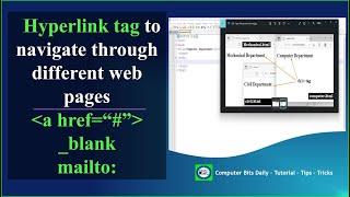 Hyperlink tag in html to navigate through different web pages  [ Example ] | SWPD 4311603