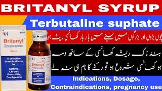 britanyl Syrup uses in urdu | terbutaline suphate | bronchodilator drugs | Medihealth Enterprises