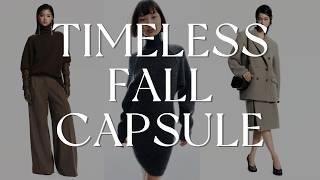 Can You Create a TIMELESS FALL CAPSULE Wardrobe on a BUDGET with H&M?