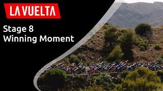 Stage 8 Winning Moment - La Vuelta 2022