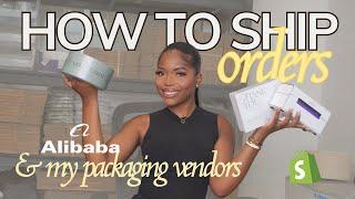 How to Ship Orders! (+ MY PACKAGING VENDORS) | 2024 Beginner Business Essentials