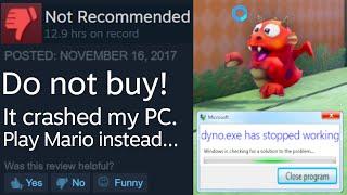 Playing Steam's worst reviewed games