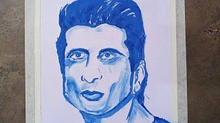 Sonu Sood drawing || Sonu Sood painting || #shorts