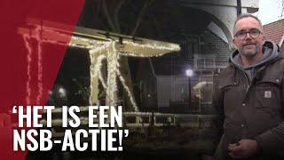 Kerstlichtjes op brug moeten uit door anonieme klager