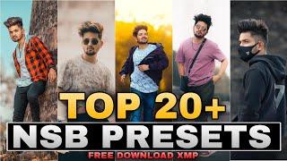 Top 20+ NSB Pictures Lightroom Presets || Nsb pictures presets | Adobe Lightroom Mobile Presets 2023