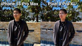 Pixel 9 Pro XL vs iPhone 15 Pro Camera Comparison!