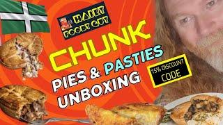 Pies & Pasties Delivery Unboxing From Chunk In Devon 15% Discount Code Included Yummy Steak Chicken