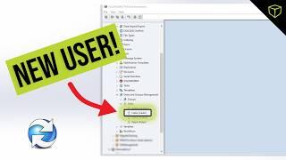 Managing Users in SOLIDWORKS PDM