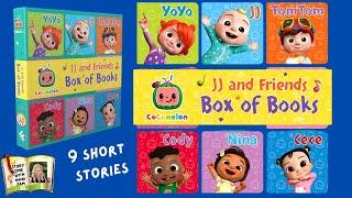 CoComelon | JJ and Friends Box of Books | 9 children and toddler short stories read aloud