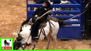 Bronc Riding Set 1 - 2020 WRCA World Championship Ranch Rodeo | Saturday Night