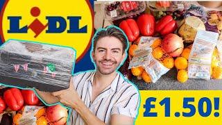 LIDL GROCERY HAUL! *£1.50* REDUCED HUGE FRUIT & VEG BOX! BARGAIN FOOD UK JULY 2020 | MR CARRINGTON