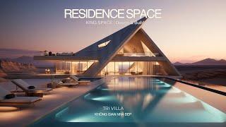 RESIDENCE SPACE | TRI VILLA: Luxury Villa with Unique Architecture #luxury #villagevlog #interior