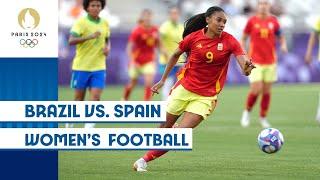  Spain vs. Brazil   | Women's Football | #Paris2024 Highlights