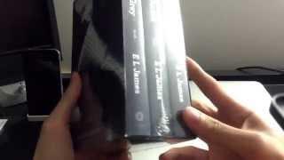 Fifty Shades Of a Grey Trilogy Books Unboxing