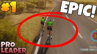 EPIC FIRST TOUR!!! - Pro Leader #1 | Tour De France 2023 Game PS4/PS5 (TDF Gameplay Ep 1)