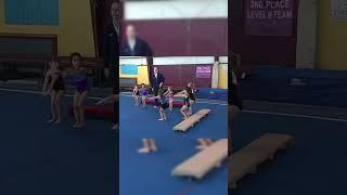 How to Fall Gymnastics for Children Coach Eggleston #shorts