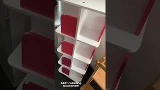4 Layer Rotating Book Shelf - Mdf