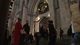 Christmas Eve services held at St. John the Divine, St. Patrick's