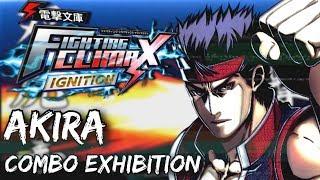 AKIRA YUKI - Combo Exhibition | Dengeki Bunko: Fighting Climax IGNITION