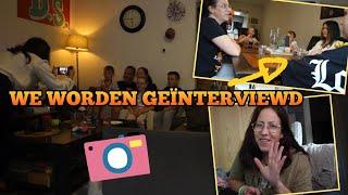 WE GEVEN ONZE EERSTE INTERVIEW  BEST SPANNEND! DE FAMILIE SNIJDERS // VLOG #446