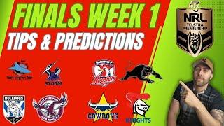  NRL Round 1 Finals Predictions 2024 