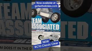 The ALL NEW Team Associated RC10 Classic Clear kits are available at gofasthobbies.com!!
