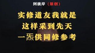 实修道友：我就是这样采到“先天一炁”仅供同修参考！