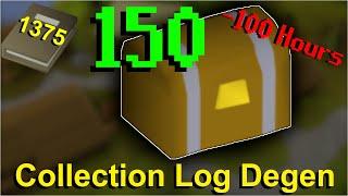 I Spent 100 Hours Collecting Elite Clue Caskets for This  ~ Ironman Collection Log Degen E130