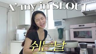 a day in my life in korea  A'my in SEOUL