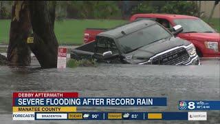 Manatee County residents try to dry out after Hurricane Debby