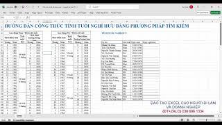 Hướng dẫn tính tuổi nghỉ hưu theo quy định mới nhất bằng công thức tra cứu tìm kiếm