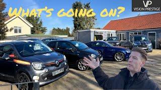 NEW STOCK, NEW DRAMA, CARS BREAKING ON ROAD TEST, I NEARLY BREAK MY LEG!!!!!!