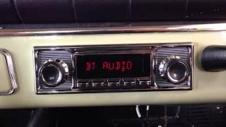 RETROSOUND Autoradio "Model Two" im Volvo Oldtimer - bei Wibutec Fahrzeugtechnik