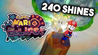 The biggest Mario Sunshine Mod ever made - Super Mario Eclipse 100% Playthrough