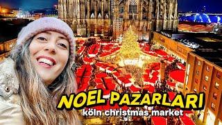 Avrupa'nın En Büyük Noel Pazarı'nda Yaşadıklarımız! Köln Vlog  Köln Noel Pazarı