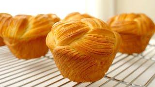 Simple & Beautiful! Croissant Muffin｜Homemade Cruffin | Danish Muffin