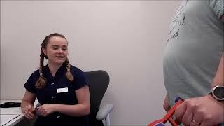 Watch as editor takes full Health Assessment at new Bupa Health Clinic in Crawley