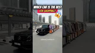 Which car is the best for shopping? #shorts #cars #automobile #family #usa