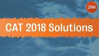 CAT 2018 Question Paper - Slot 1 Solutions | Percentages