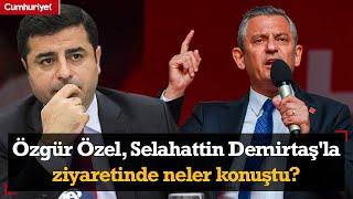 Selahattin Demirtaş'ı ziyaret eden Özgür Özel'den flaş açıklama!