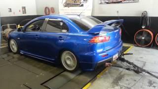 My 08 Evo X GSR with Kelfold 214b CAMS retune at Force-Fed Performance.