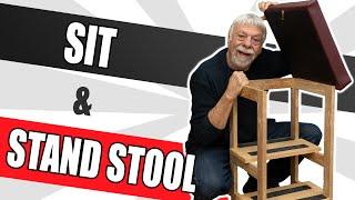 Transform Your Workshop: DIY Sit & Step Stool Build